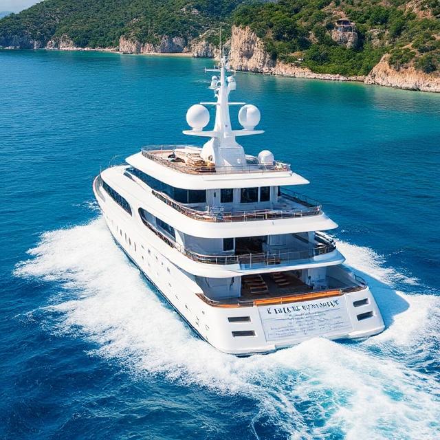 The 'Azure Dream' Luxury Yacht